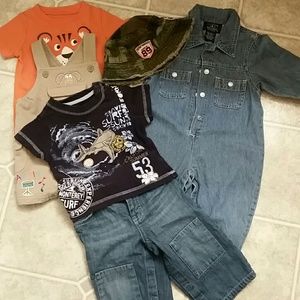 6-12 months boys bundle -6 items